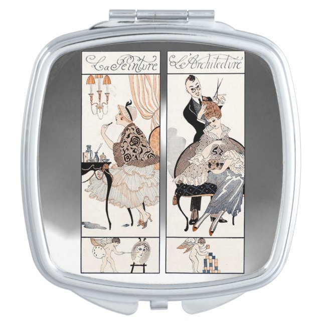 HAIR STYLIST ,FASHION BEAUTY SALON MAKE UP ARTIST VANITY MIRROR (Front)