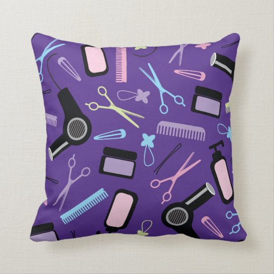 Hair Stylist Gift Idea Throw Pillow Zazzle Com