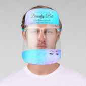 Hair Stylist Glitter Customized Cute Face Shield (Insitu)