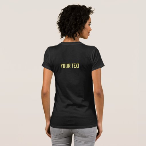 Hair Stylist Gold Scissor & Beauty Salon Business T-Shirt | Zazzle