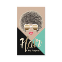 Hair Stylist | Hair Salon | Beauty Girl Modern Business Card