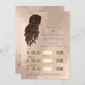 Hair Stylist Hairdresser Mermaid Copper Pearl (Front/Back)