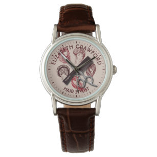 For Hair Stylist Womens Wrist Watches Zazzle