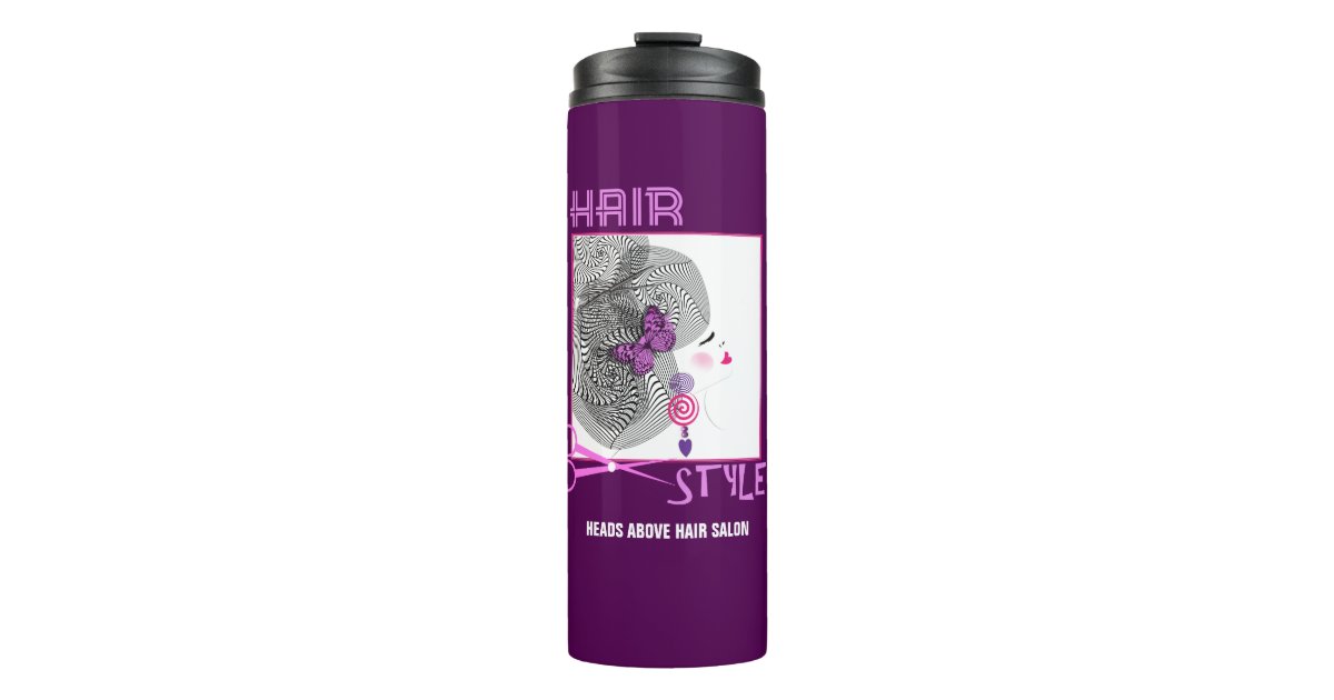 Hair Stylist Hairdressing Salon Personalized Thermal Tumbler