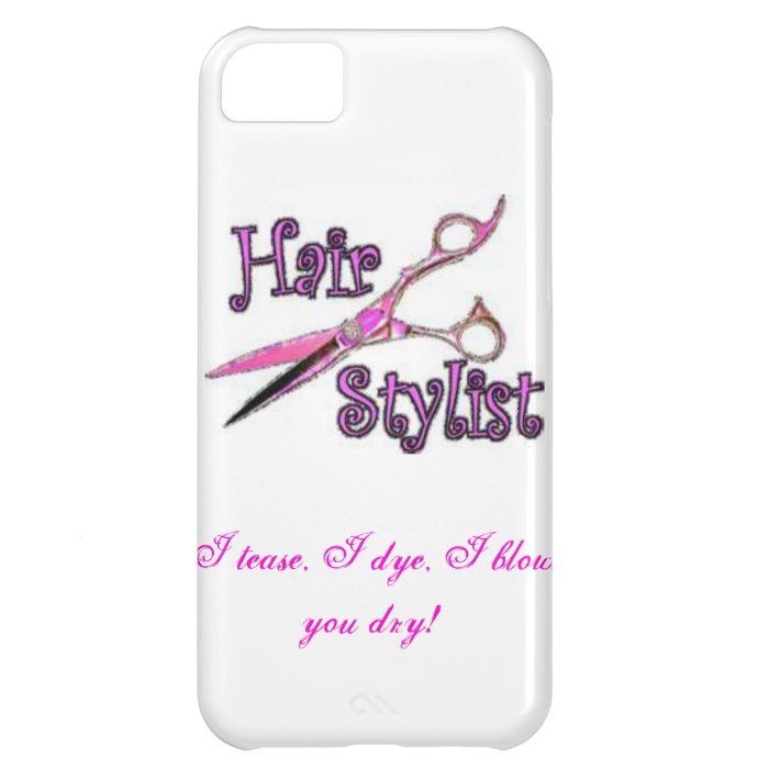 Hair stylist Iphone case Cover For iPhone 5C