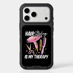 Hair stylist Is My Therapy iPhone 17 Pro Max Case