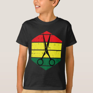 Hair-stylist Juneteenth Blm Black History Hairdres T-Shirt