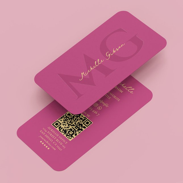  Hair Stylist Lashes Makeup Artist Pink Modern  Business Card (Hair Stylist Lashes Makeup Artist Pink Modern Business Card
)