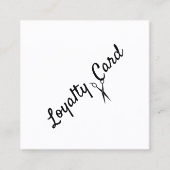 Hair Stylist Loyalty Punch Card by Frankipeti at Zazzle