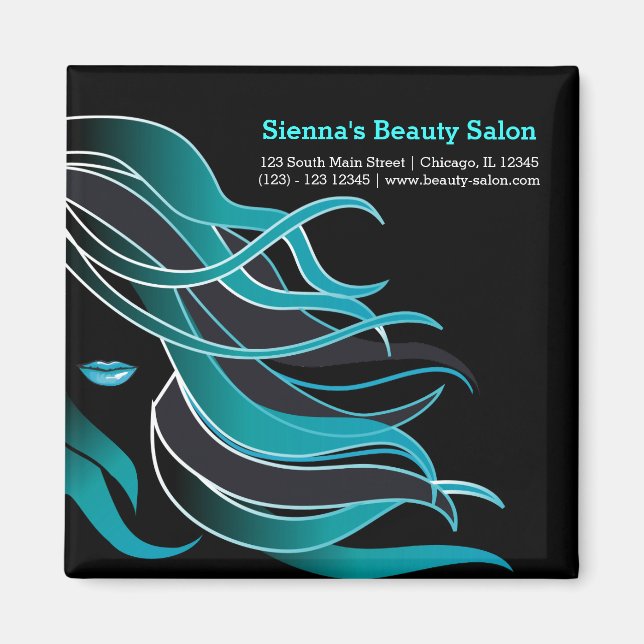 Hair stylist magnet (Front)