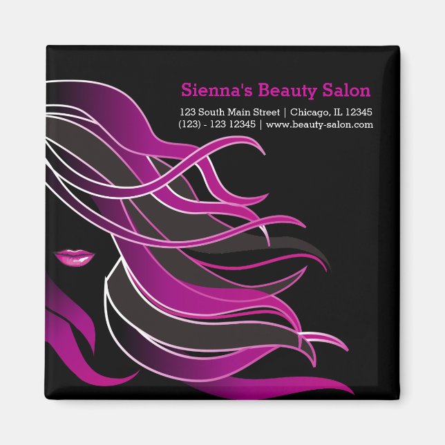 Hair stylist magnet (Front)