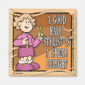 Hair Stylist Magnet