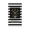 Hair Stylist Modern Black & White Stripes Salon