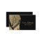 Hair Stylist Modern Gold Brush Stroke Salon