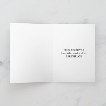 Hair Stylist Nutcracker Happy Birthday Card  Zazzle