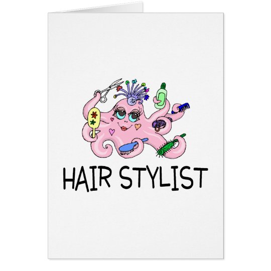 Hair Stylist Octopus Card