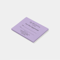 Hair Stylist Pale Purple Your Next Appointment