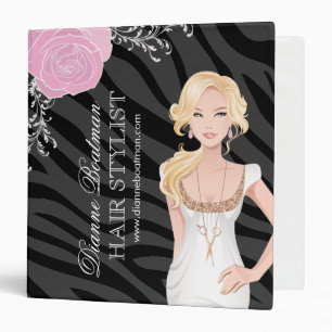 Hair Stylist Portfolio Binder - Appt Binder