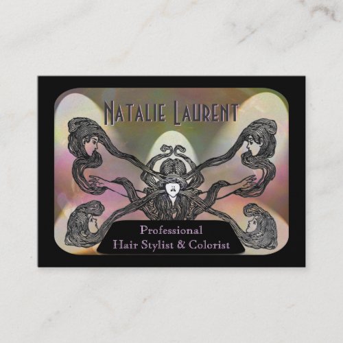 Hair Stylist Professional Beauty Business Card