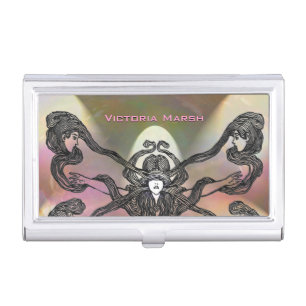 Hair Stylist Professional Beauty Business Card Case