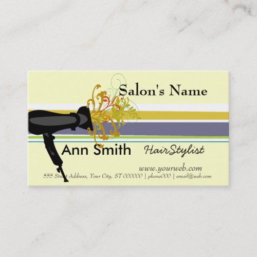Beauty Salon Business Cards
