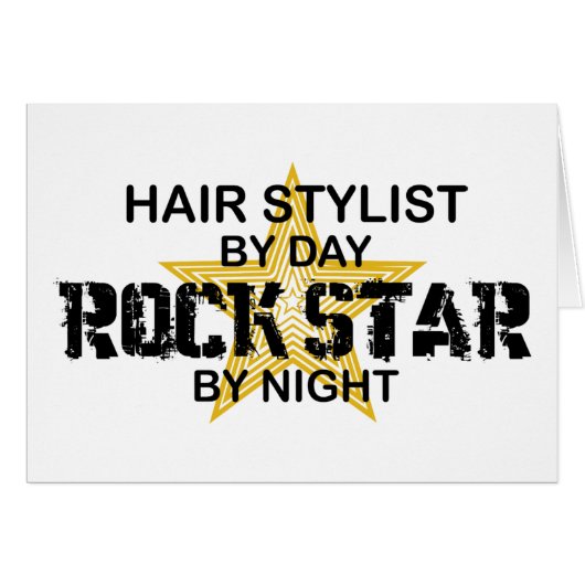 Hair Stylist Rock Star by Night (Front Horizontal)