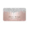 Hair Stylist Rose Gold Silver Drips Salon & SPA