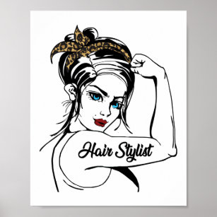 Funny Hair Salon Posters & Prints | Zazzle