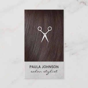 Hair Stylist   Salon Business Card