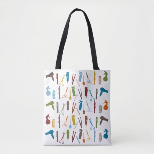 Hair Stylist Salon Hairdresser Scissors Tote Bag