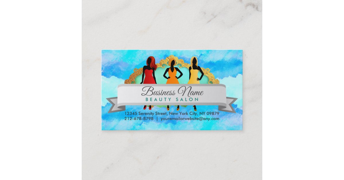 Hair Stylist Salon Slogans Business Cards Zazzle