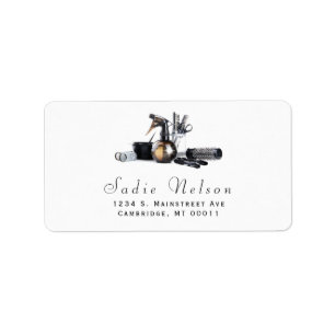 Hair stylist Salon Tools Beauty Business Label