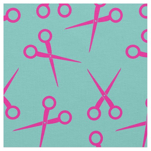 Hair Stylist Scissors Haircut Cute Fabric