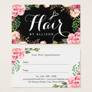 stylist business cards