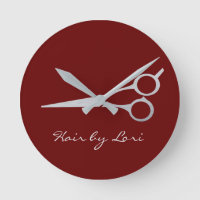 Hair Stylist Silver  Scissors Personalized