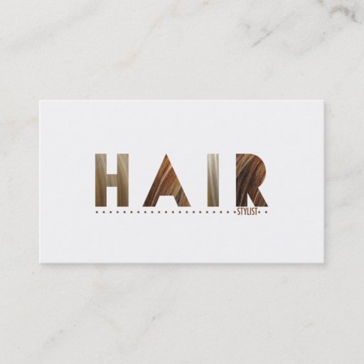 Customizable Hair Stylist (Today's Best Award) Business Card