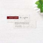 Hair Stylist Tools Appointment / Red (Desk)