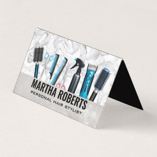 Hair Stylist Tools Business Card