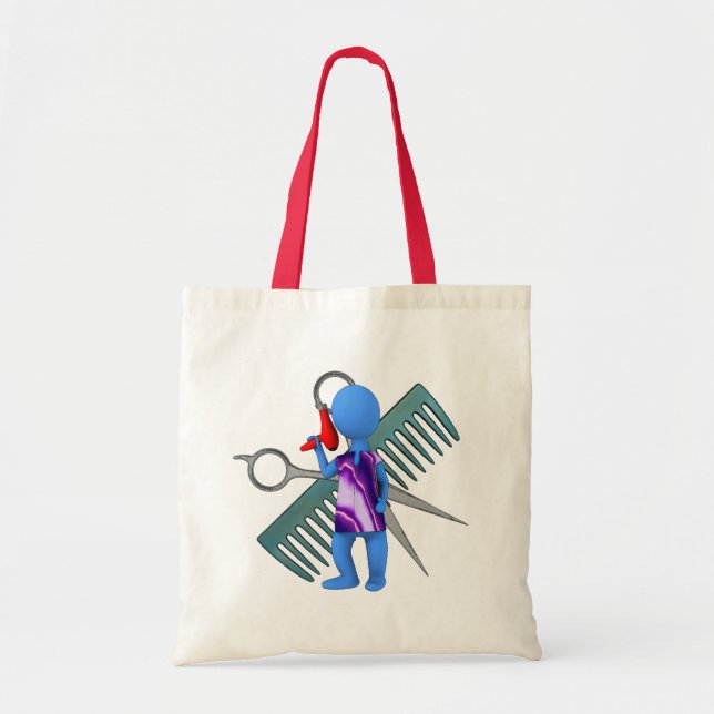 Hair Stylist Tote Bag (Front)