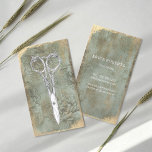 Hair Stylist Vintage Gold Grunge Frame Salon Business Card<br><div class="desc">Hair Stylist Vintage Gold Grunge Frame Salon Business Card.</div>