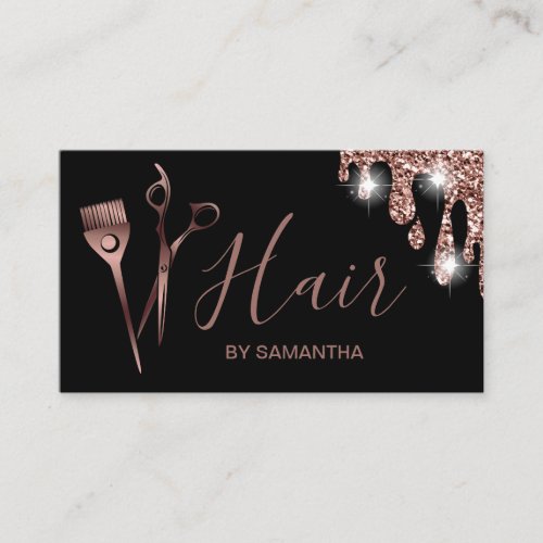Hair Stylist Your Next Appointment Business Card