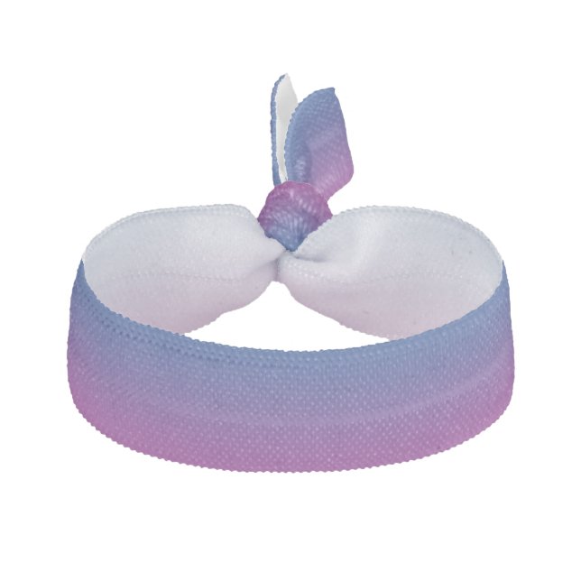 Hair Tie: “BLUE AND PURPLE OMBRE” Hair Tie (Front)