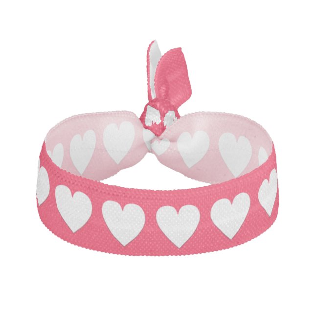 Hair Tie - Hearts (Front)