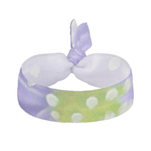 Hair tie polka dots