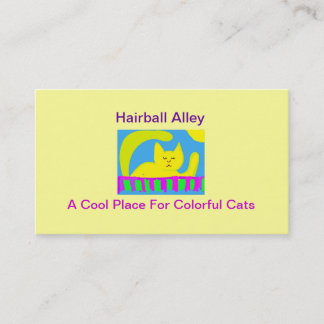 Hairball Alley Business Card