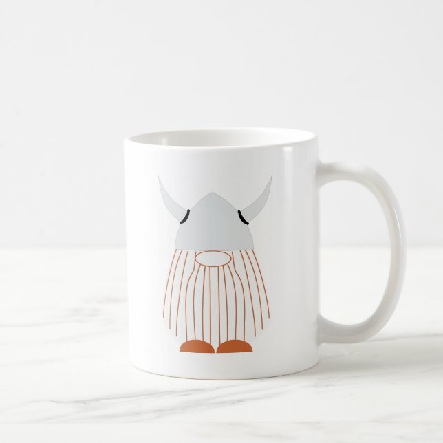 HairBall Viking Coffee Mug (Right)