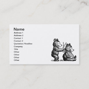 hairdresser business card