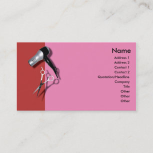 Hairdresser Business Card