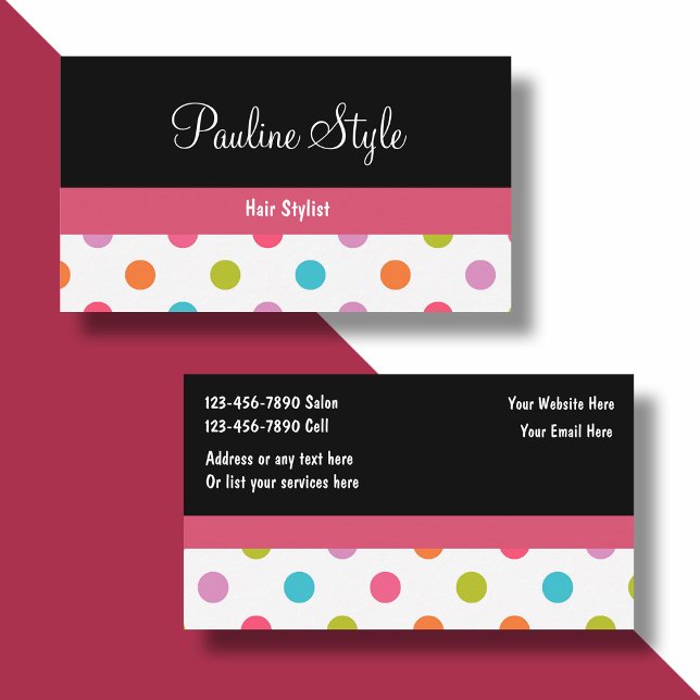 Hairdresser Business Cards (Creator Uploaded)