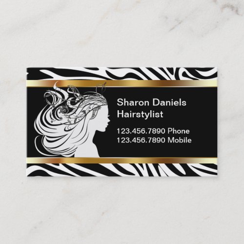 Hairdresser Business Cards